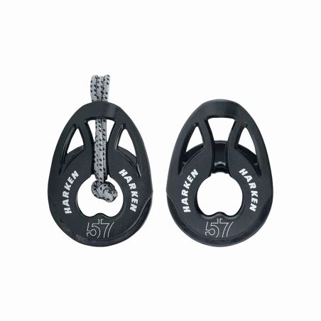 Harken Carbo T2 Soft bloque simple de 8 mm