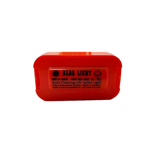 Luce LED Alba Light per giubbotti salvagente