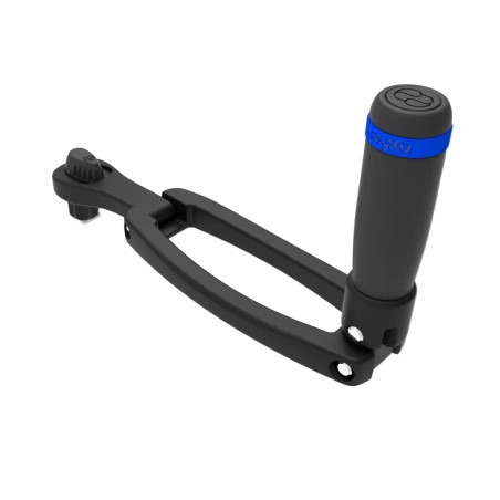 Hopfällbart winchhandtag i aluminium Flipper Max - EasySea