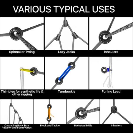 Low friction anti-shock aluminum ring Olli -EasySea