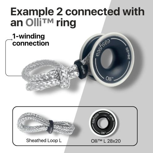 Dyneema soft shackle zonder calza - EasySea