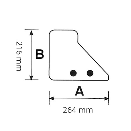 "Hydrofoil" outboard stabilizer fins up to 200 HP