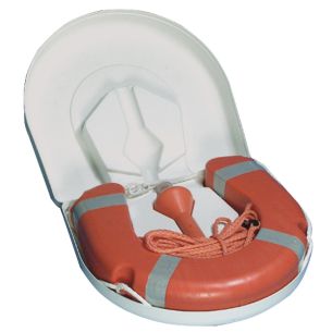 Hufeisen-Rettungsring mit Zubehör, genehmigt DM 385/99
