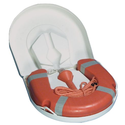 Accessorised horseshoe lifebuoy, approved DM 385/99
