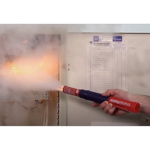 Portable fire extinguisher approved...
