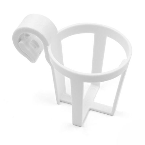 Porte-gobelets universels en plastique à encliqueter sur les chaires ou les chandeliers.