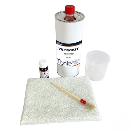 Kit per riparazioni Vetroresina 750 ml.