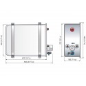 Nautic Boiler Quick BX 16 i rostfritt stål AISI 316