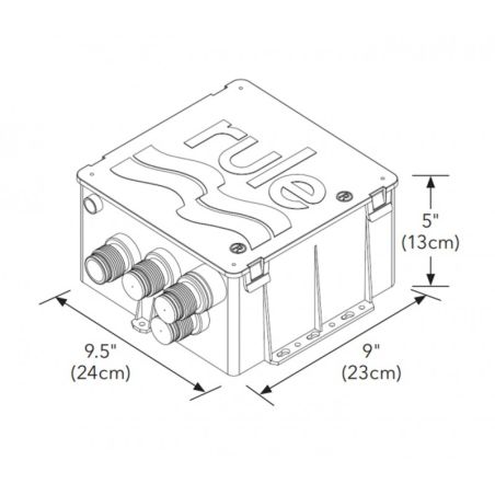 Bandeja de recogida de aguas grises
