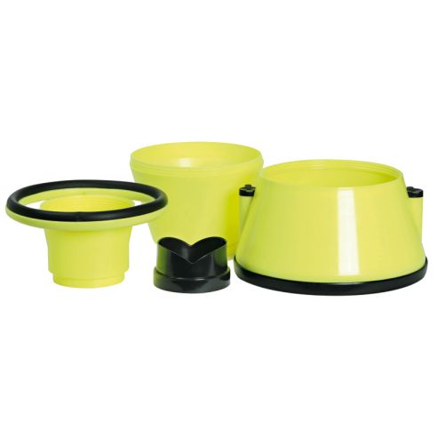 Bañiscopio desmontable de 4 piezas con protección inferior