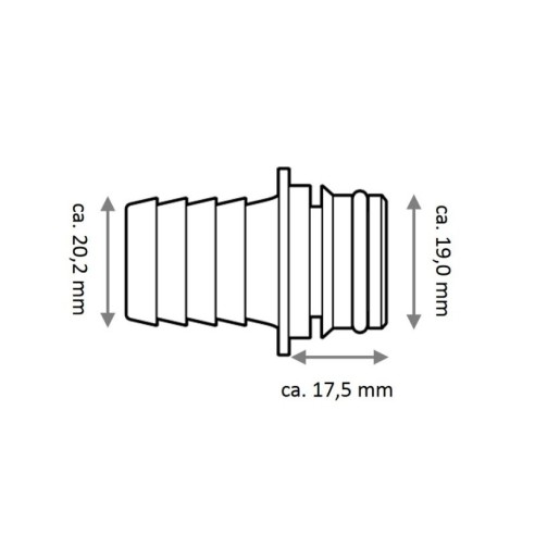 Jabsco 30653-1000 - Kit di connessione 3/4"
