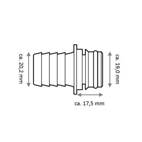 Jabsco 30653-1000 - 3/4" Connection Kit
