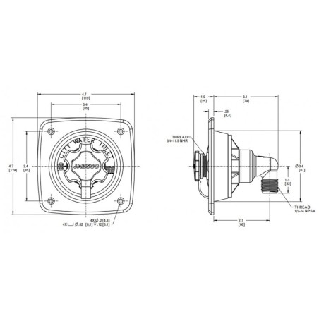Jabsco 44411-1045 - Paineensäädin