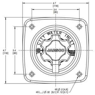 Jabsco 44412-1045 - Trykkregulator 2