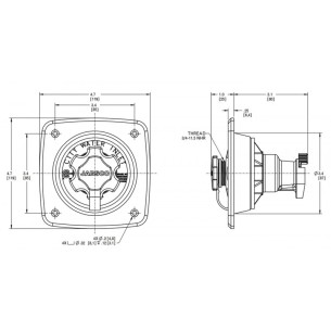 Jabsco 44412-2045 - Chrom-Druckregler 2