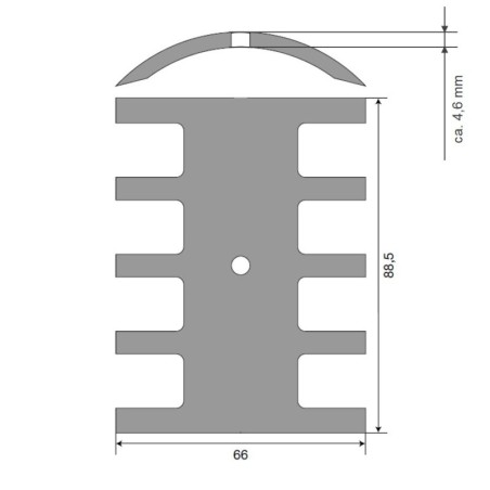 Jabsco 22268B - Camma 22268b