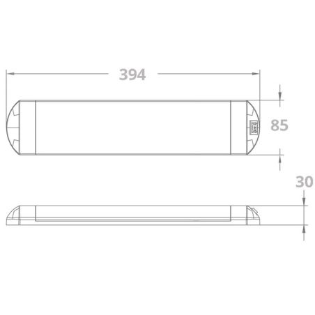 Lámpara de techo de 39 LED