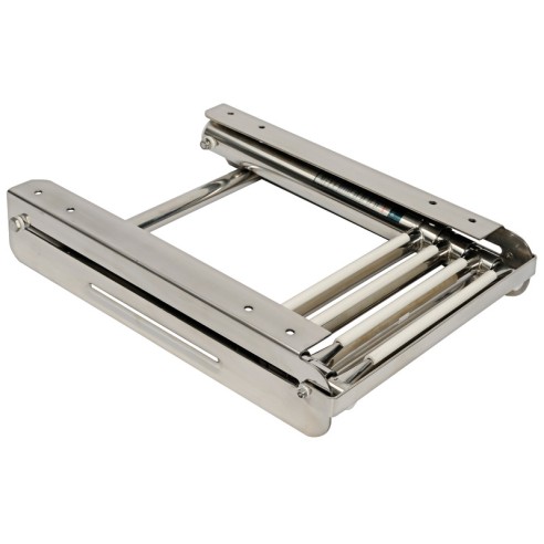 Fully retractable platform ladder...