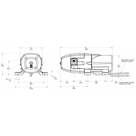 Jabsco 42630-3512-3C - Par Max 1 autoklavpumpe - 35psi 12V
