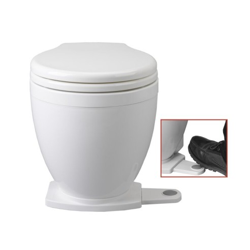 Jabsco 58500-0012 – Fußschalter für elektrische Toilettenspülung, 12 V