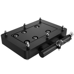 Zwarte koolstofbeugel voor Recon-motor - Lowrance