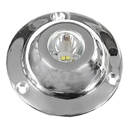 Foco LED de acero inoxidable resistente al agua