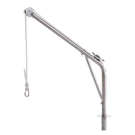 Bossoir pour moteurs hors-bord jusqu'à 30 kg.