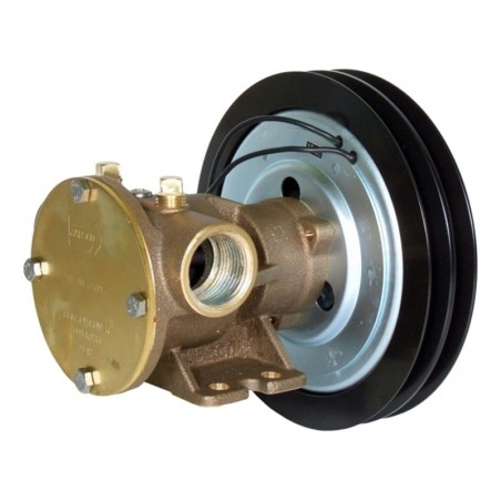 Jabsco 50580-2101 - 1" bronsepumpe med elektromagnetisk clutch