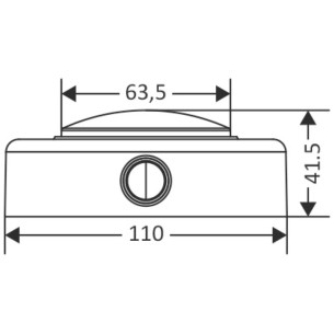 Plafoniera LED esterna 2
