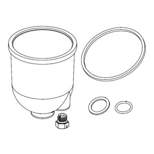 Replacement filter cup Racor 2