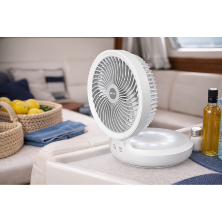 Compacte draadloze USB-oplaadbare ventilator