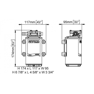 MARCO UP9/Ölpumpe 12 V 8 l/min 2