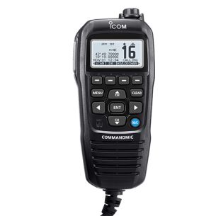 Icom HM-195GB CommandMic, black, for IC-M423GE / IC-M430E / IC-M410BB / IC-M510E / IC-M510BB