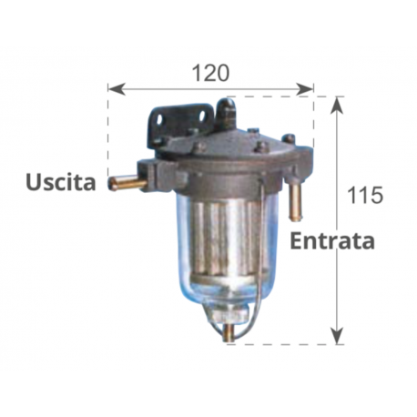 PFG 11 Diesel-Dekanterfilter