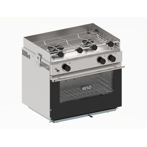 Zweiflammige Kombiküche mit Backofen – Eno
