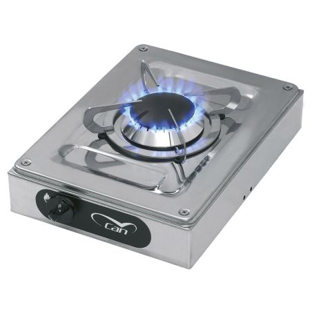 Réchaud à gaz de table en acier inox AISI 304, 1 feu FN1330 - Can