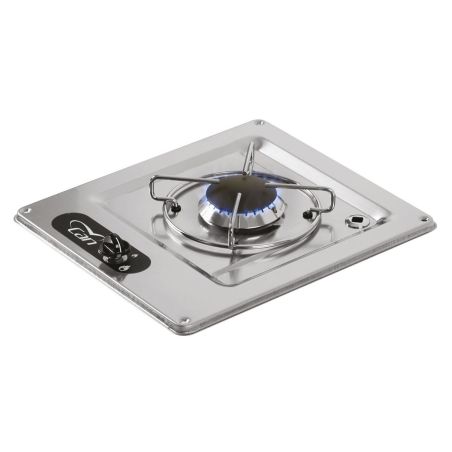 Piano cottura a gas da incasso in acciaio inox, 1 fuoco PC1320 - Can