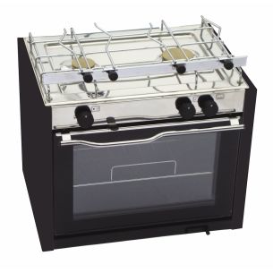 Sintesi 2-burner stove with oven - Techimpex