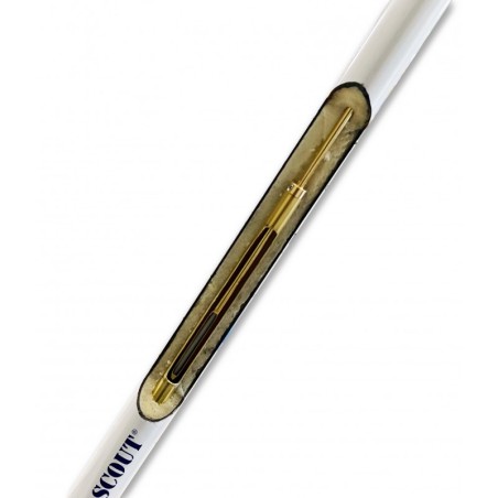Maritim AM/FM-antenne 1,2 m IP69 KS-120 hvit – Scout