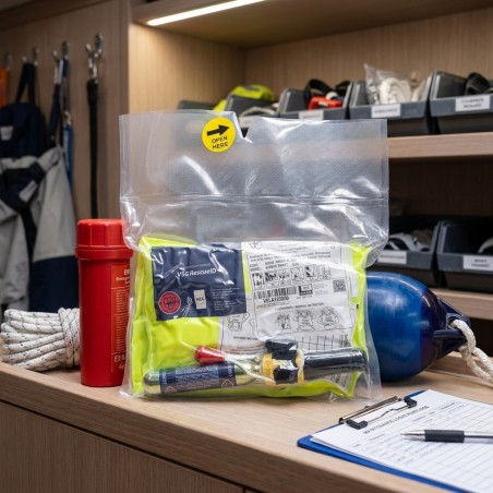 Uppblåsbar flytväst 150 N Air Bag Smart med ljus – Veleria San Giorgio