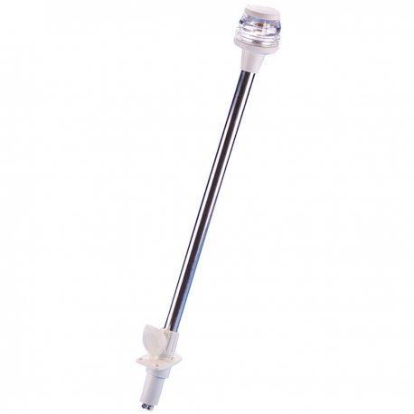 Asta in acciaio inox estraibile con innesto a baionetta