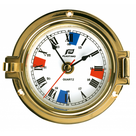 Clock with radio silence Ø mm.120 - Plastimo