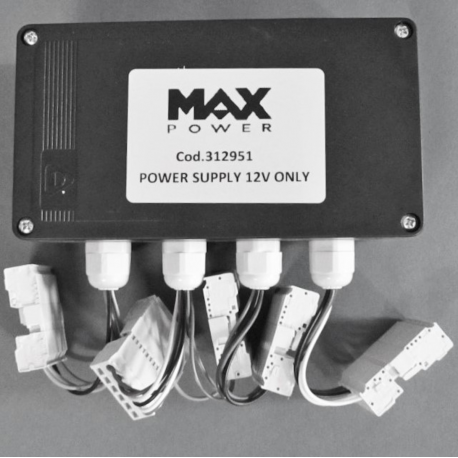 Unidad de control electrónico retráctil compacta - Potencia máxima