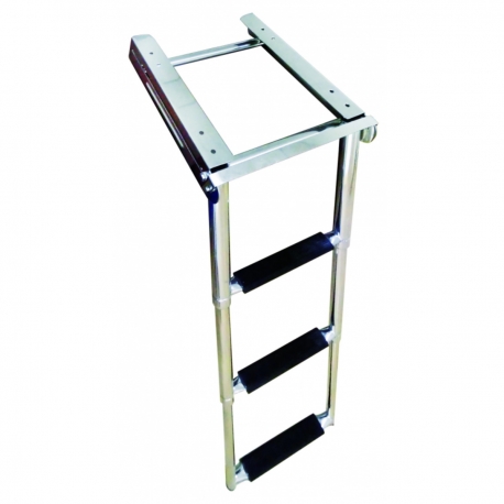 Escalera telescópica de acero inoxidable AISI 316
