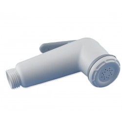 Witte ABS douchekop met slang 2