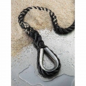 Black mooring line with redancia - Trem