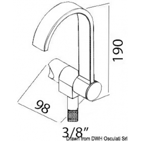 Style Serie Wasserhahn - Osculati