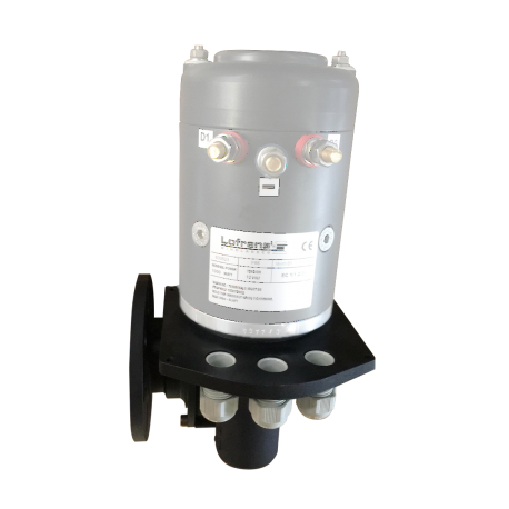 Caja de cambios X2 brida B14 TRI - Lofrans'