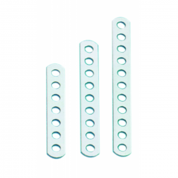 Stainless steel perforated band