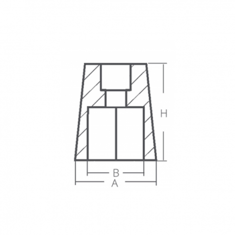Spare nosepiece hexagonal insert